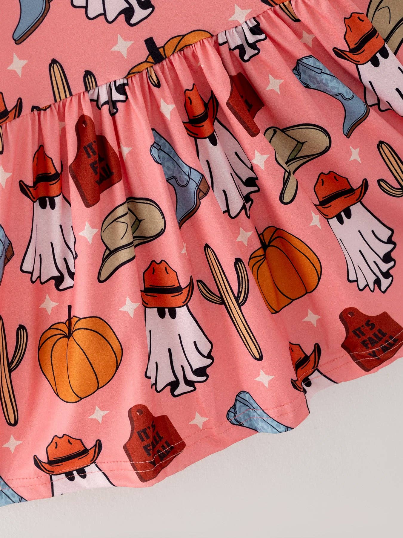 Halloween Girls Print Dress