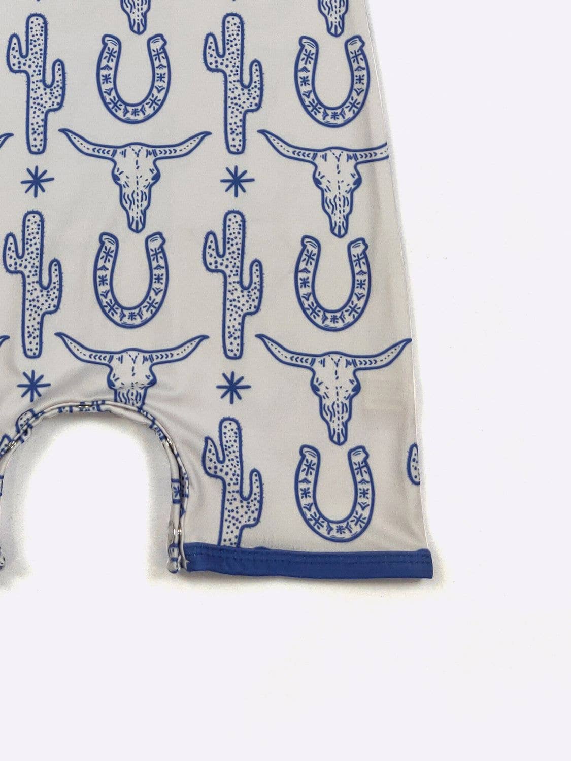 Steer Horns & Horseshoes Boy Romper
