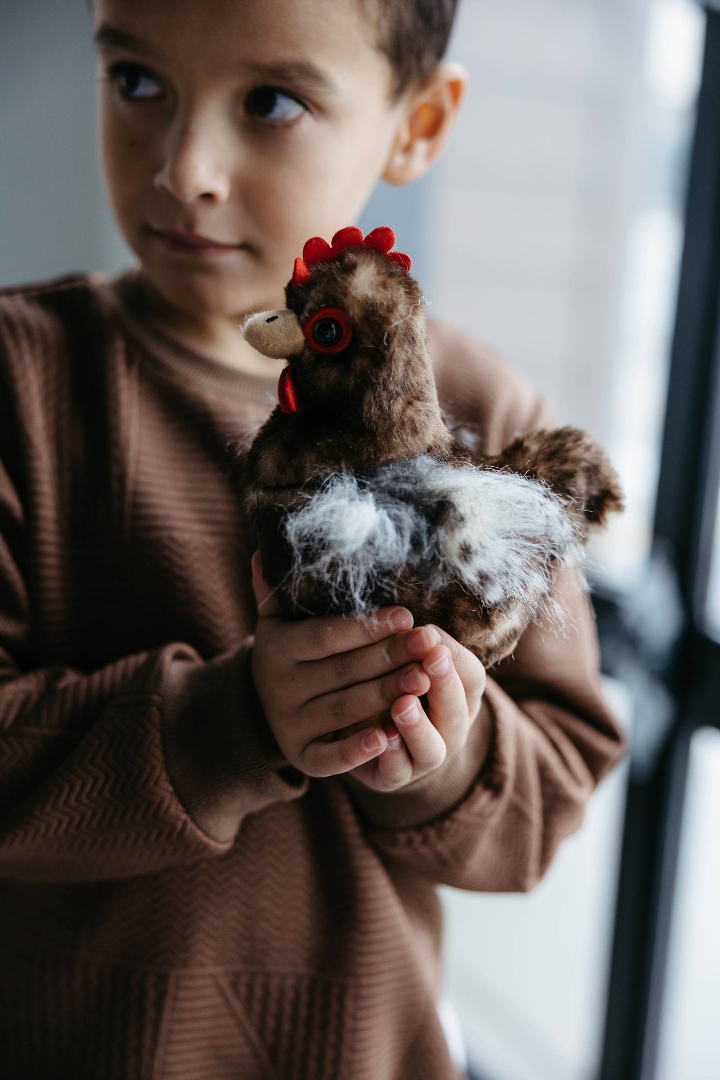 The Petting Zoo - 9" (20cm) Wild Onez Chicken Brown