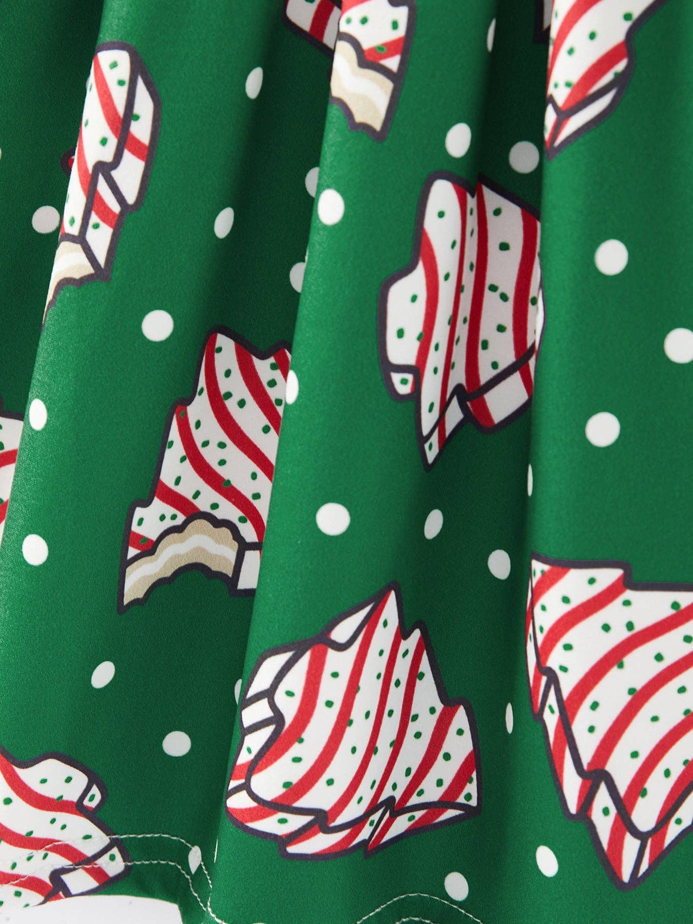 Rylee Faith Designs - Christmas Gingerbread Print Girls Dress