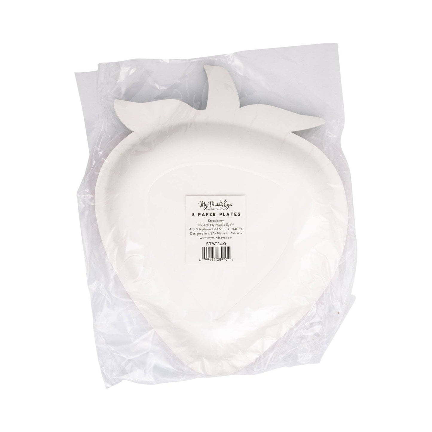 Strawberry Shaped Plate