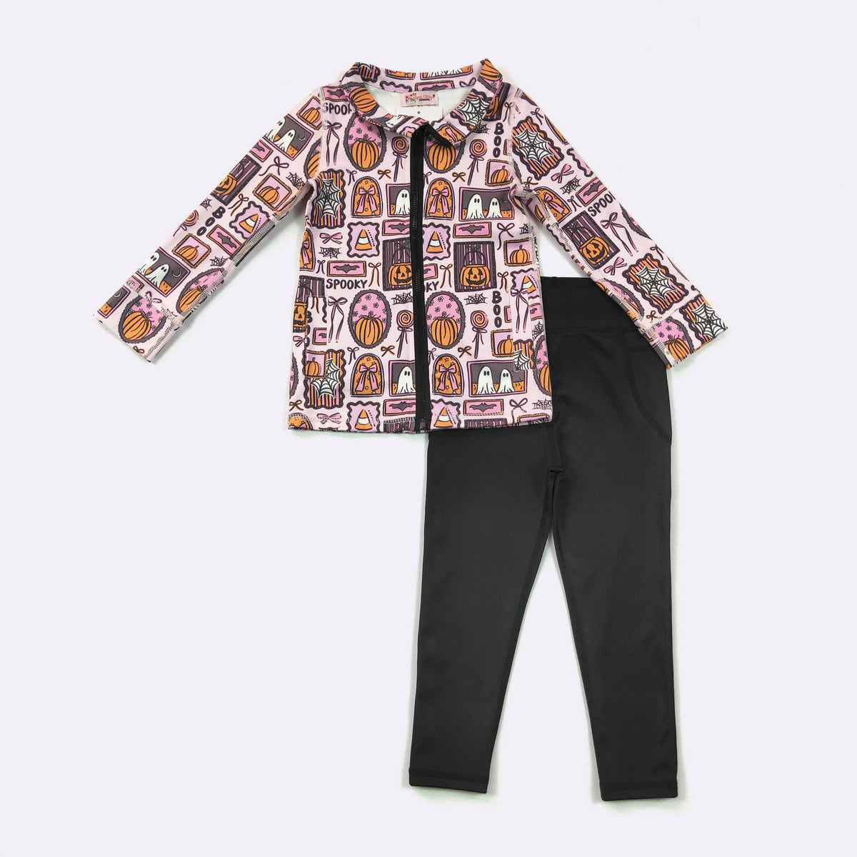 Clover Cottage - Pink Boo Frames Athletic Girls Set