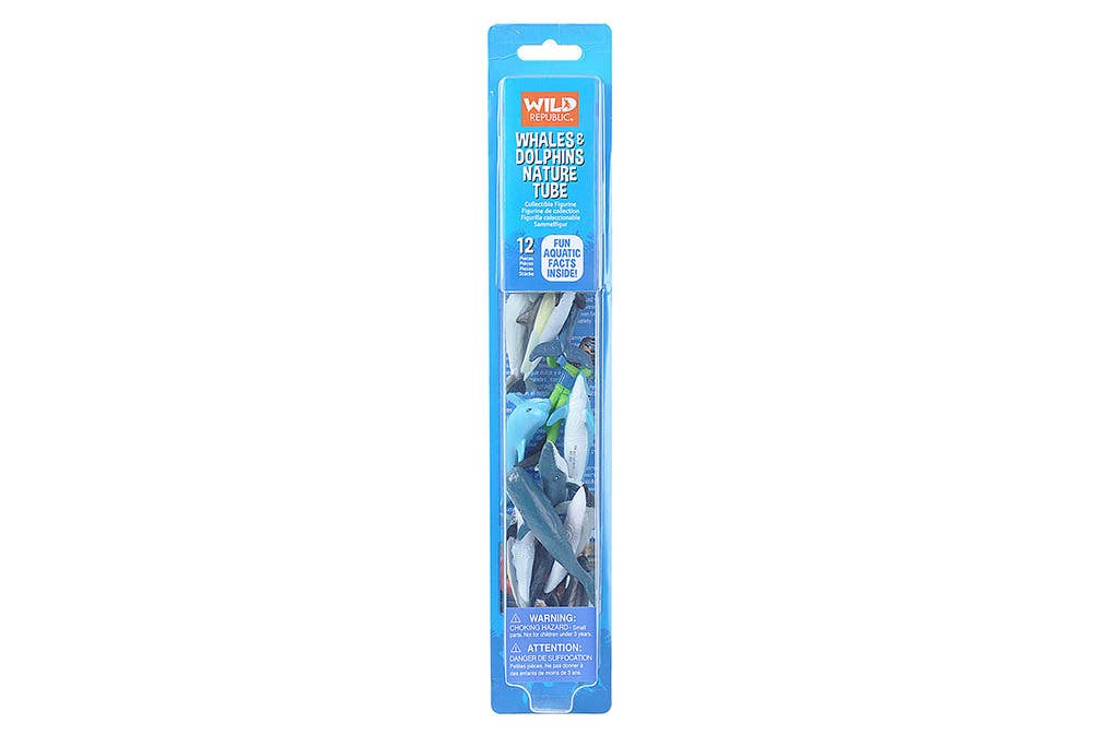 Wild Republic - Nature Tube Whale Dolphin 13"