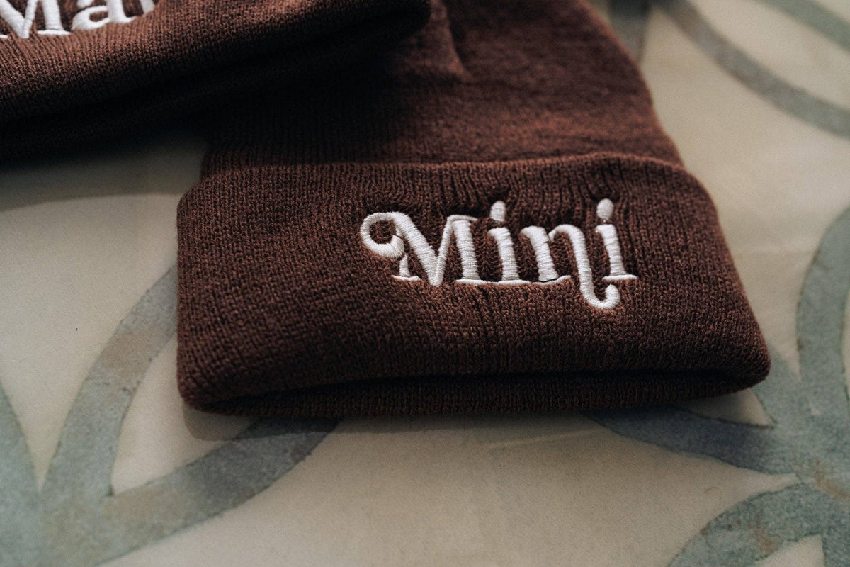 Mini- Dark Brown Hat