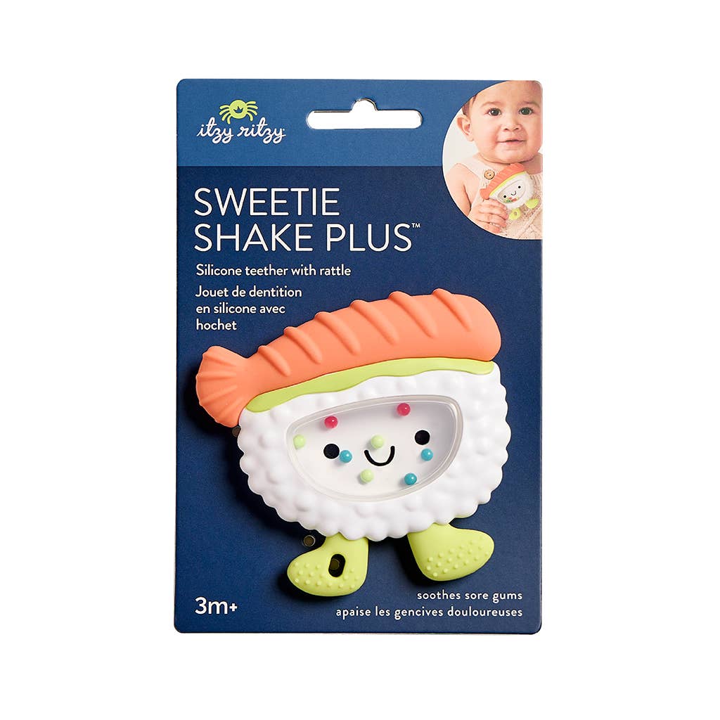 Itzy Ritzy - *NEW* Sweetie Shake Plus™ - Teething + Rattle Toy