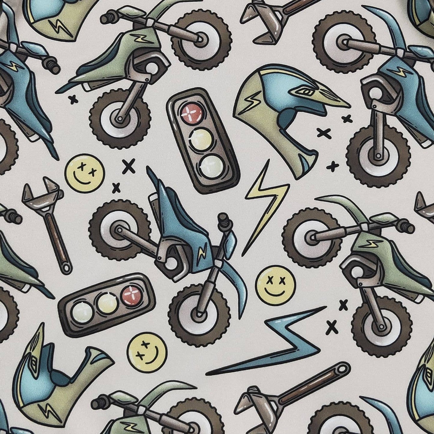Motocross Boy Romper