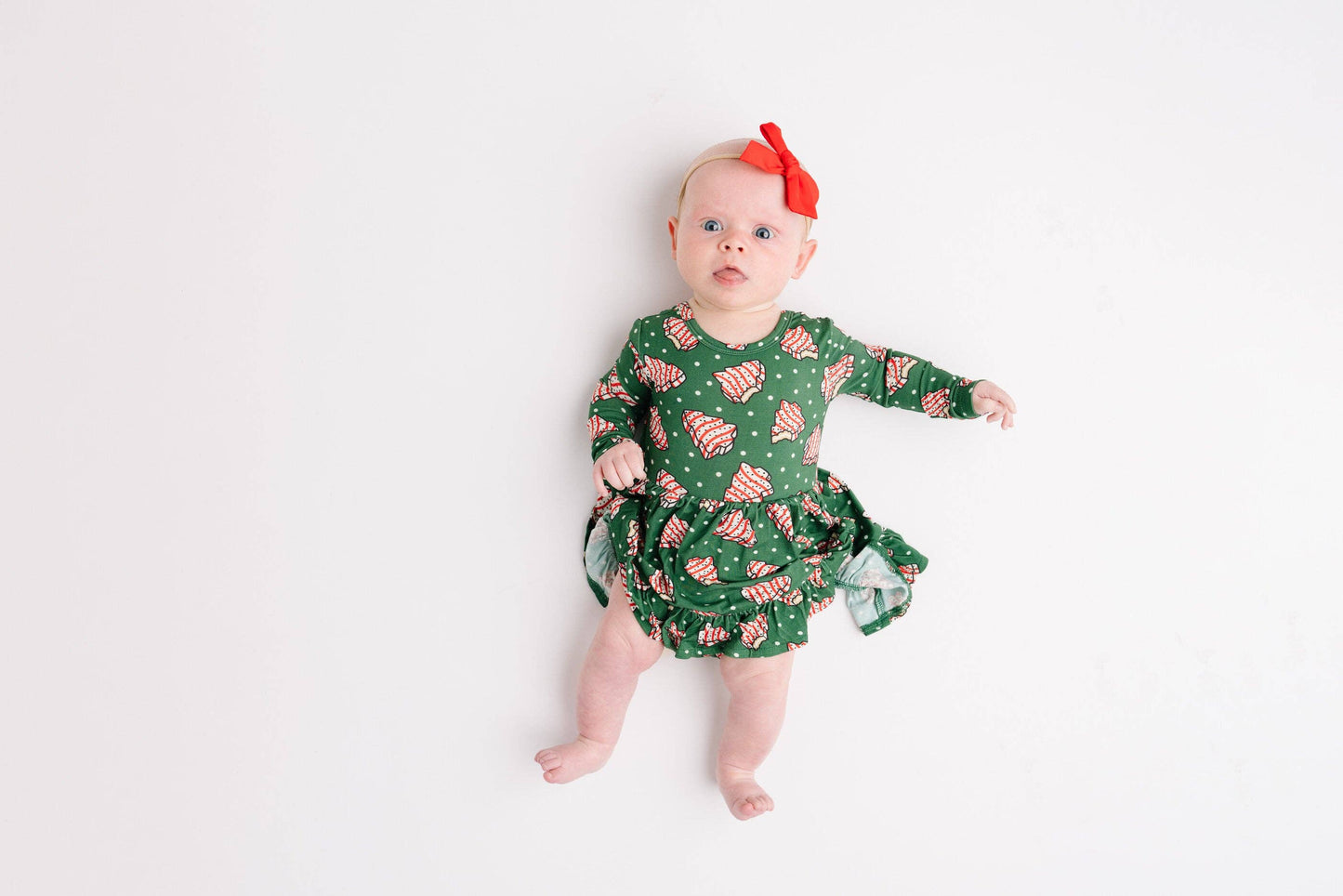 Little One Shop - Tree Treats Bodysuit Bamboo Dress