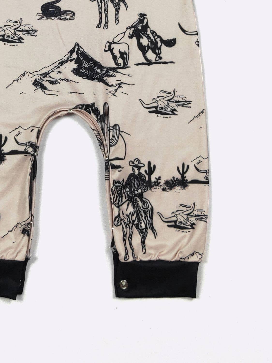 Cowboy Frontier Boy Romper