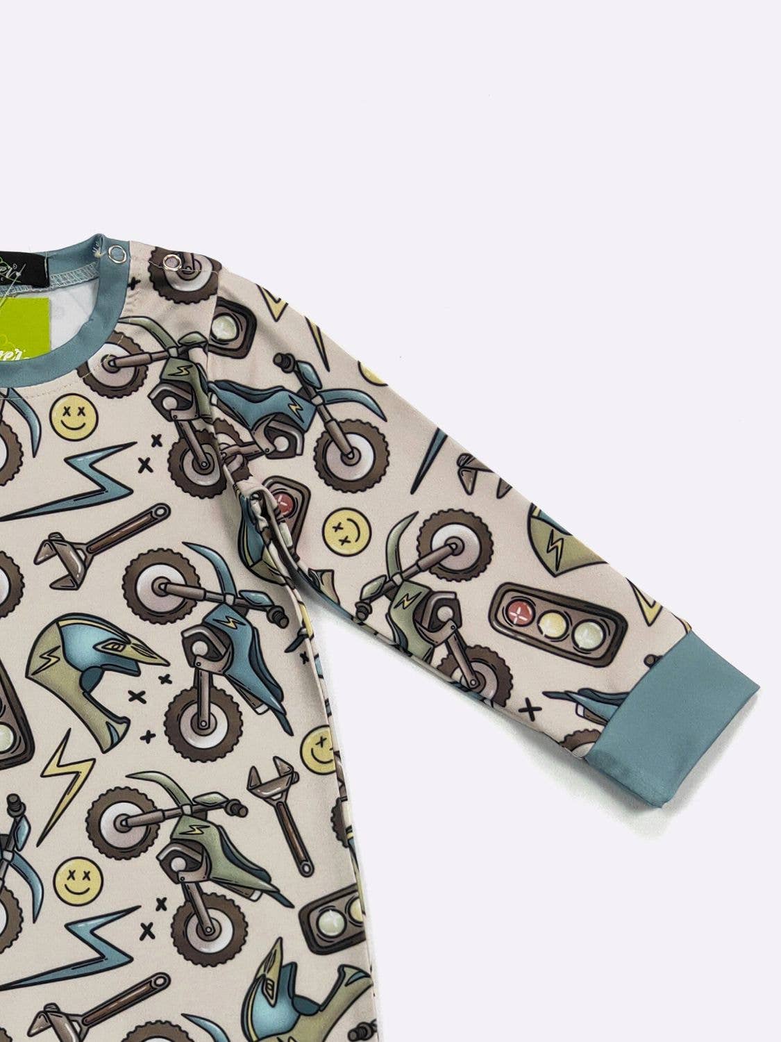Motocross Boy Romper