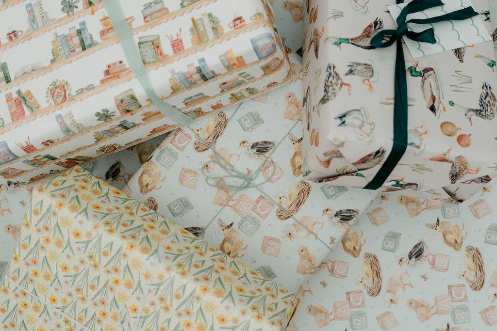 ABC Baby Duckling Gift Wrap Roll