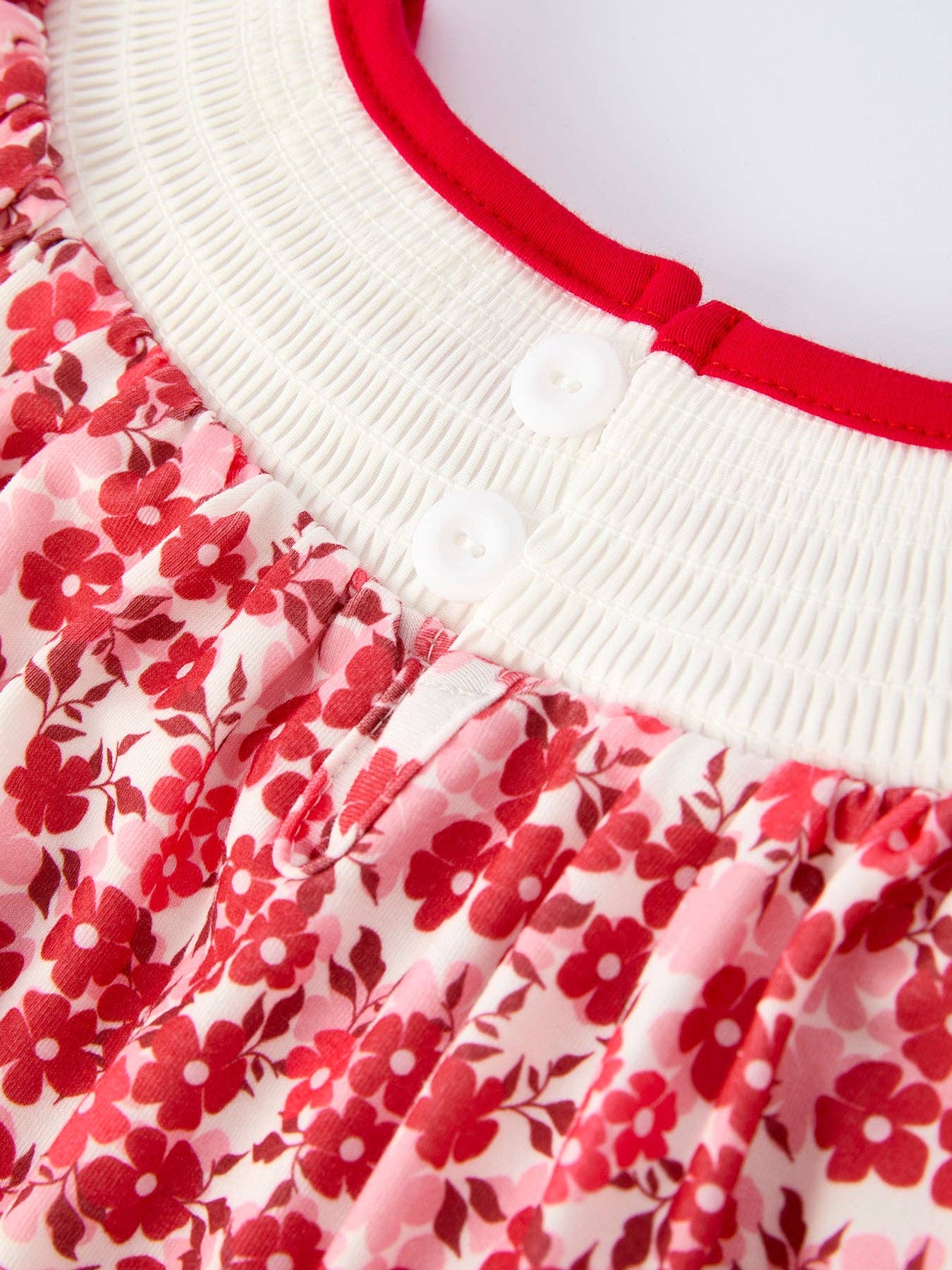 Rylee Faith Designs - Valentine's Day "BE ❤ MINE" Embroidered Floral Girls' Dress