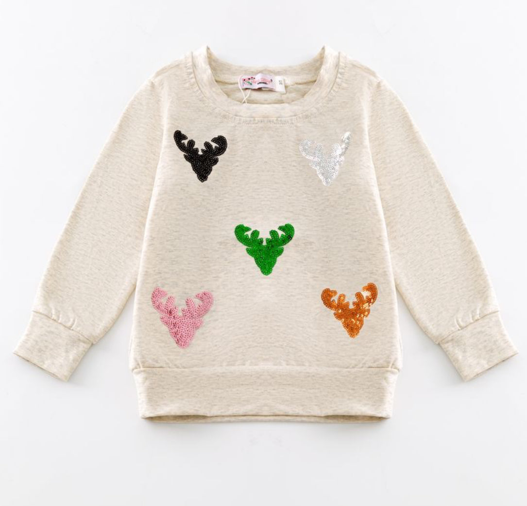Deer Sequin Shirt