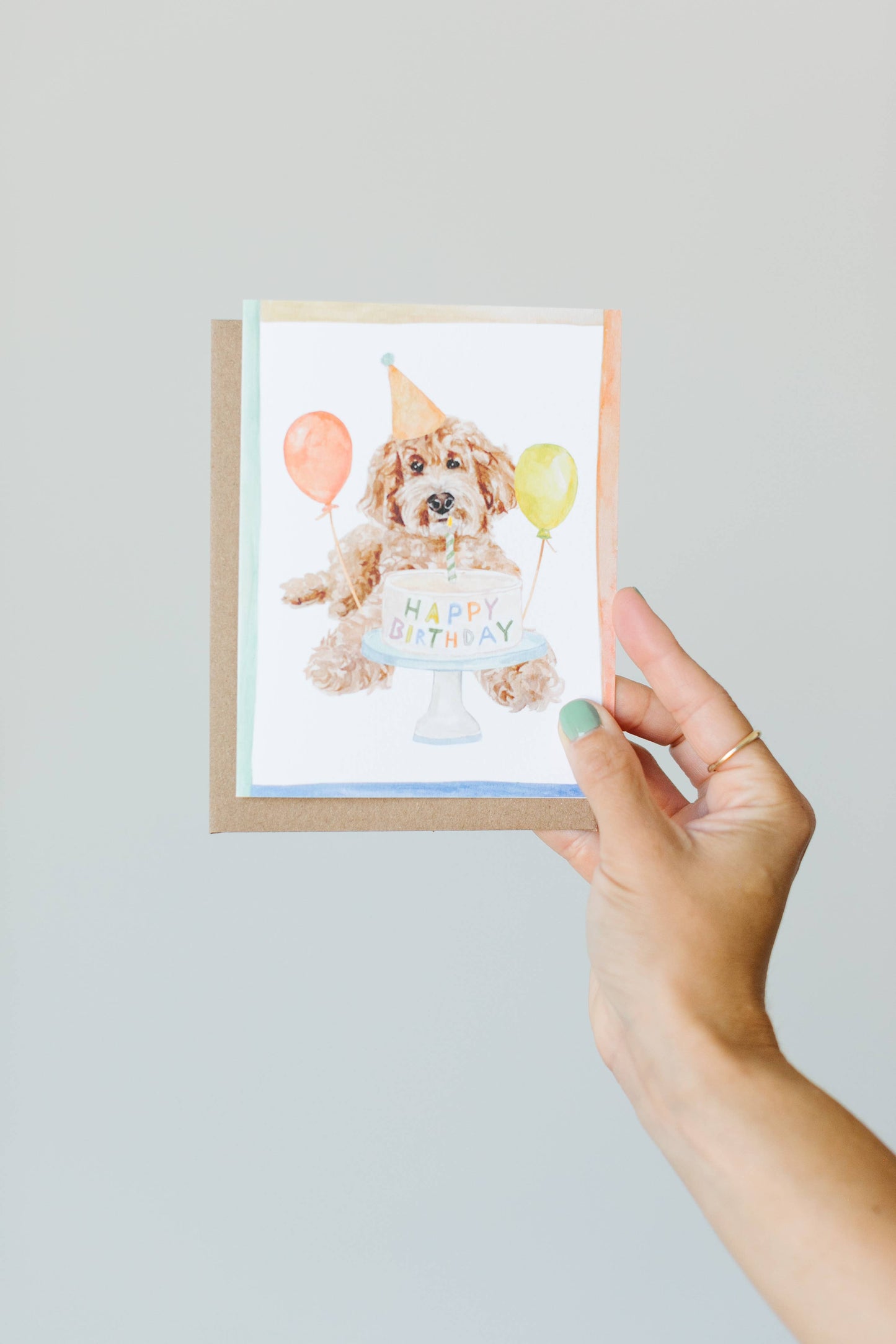 Birthday Dog Greeting Card