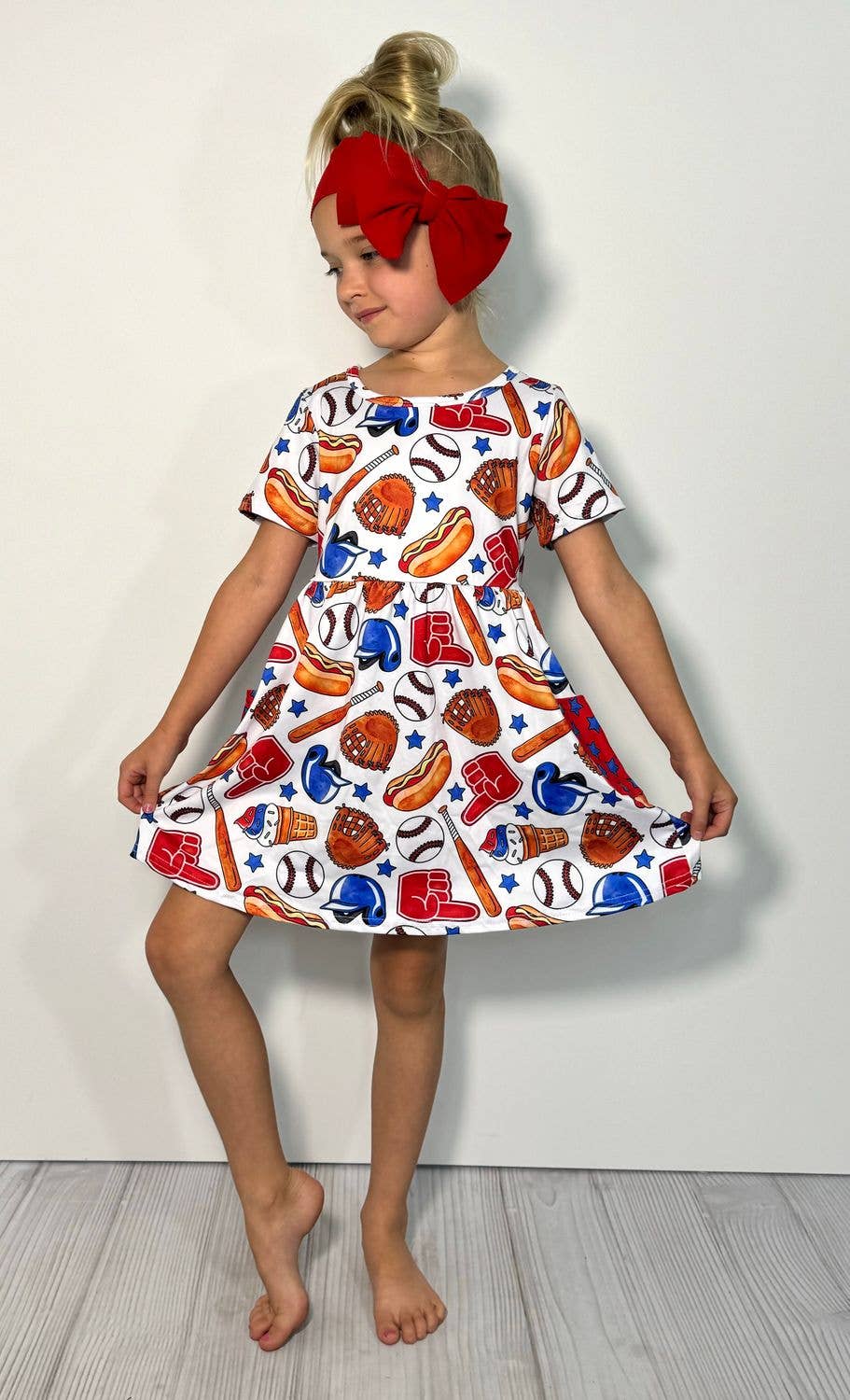 Ballpark Bash Girls Dress