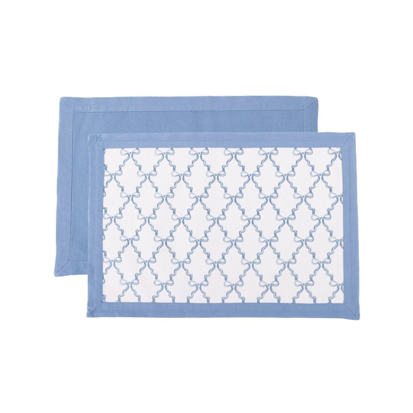 Placemat Reversible Bows