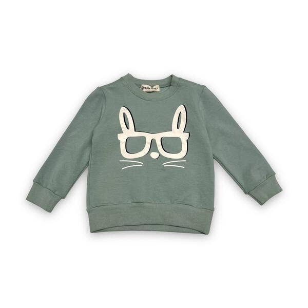 Bunny Glasses Sweatshirt