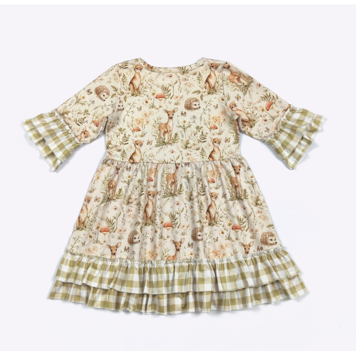 Sage Woodland Dress