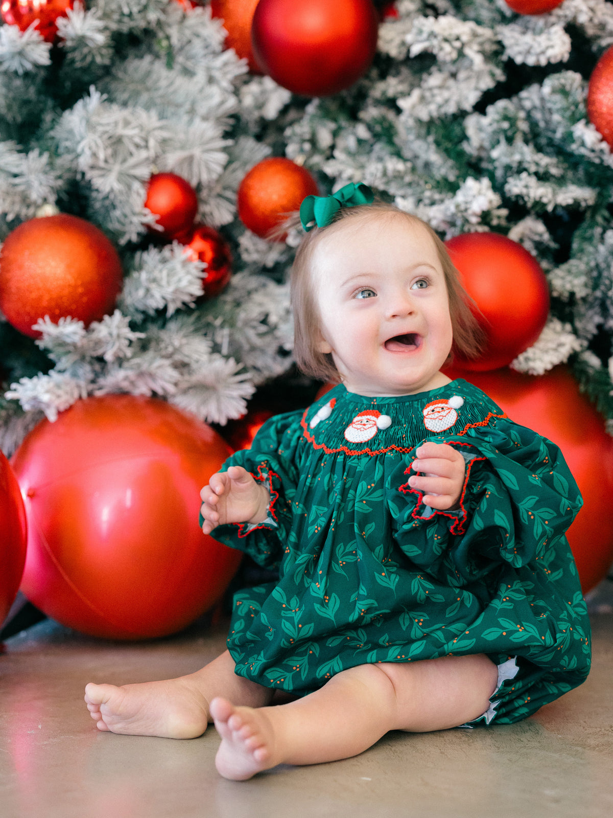 Holly Santa Bubble