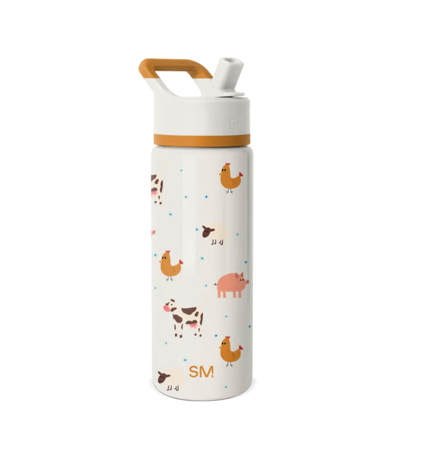 Summit Kids Water Bottle with Straw Lid 18oz