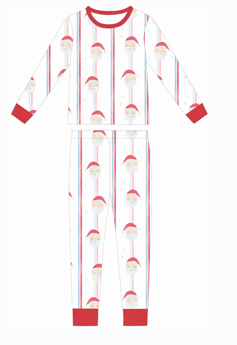 Santa Dreams Long Sleeve & Long Pants