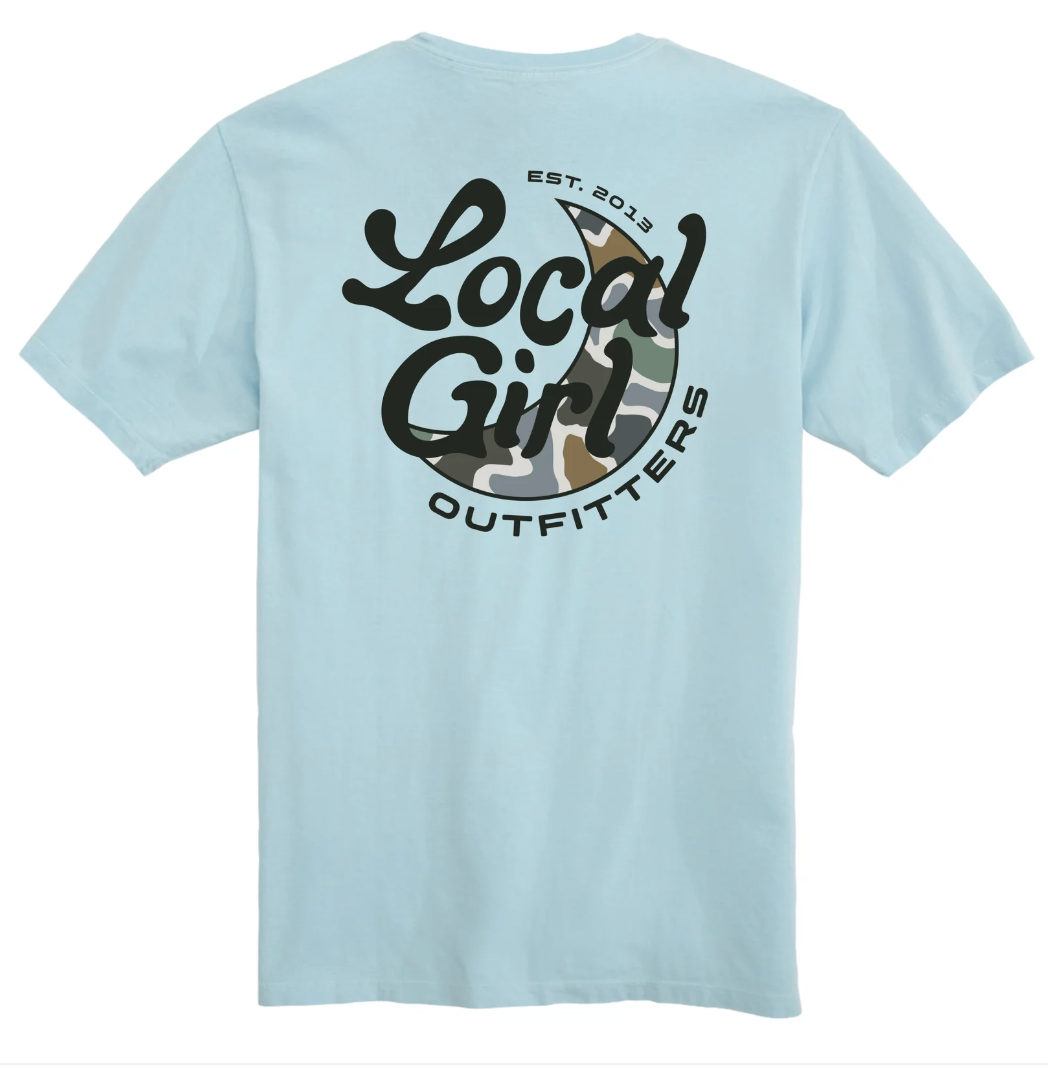 Local Girl Youth Bluff Groovy Moon SS Tee