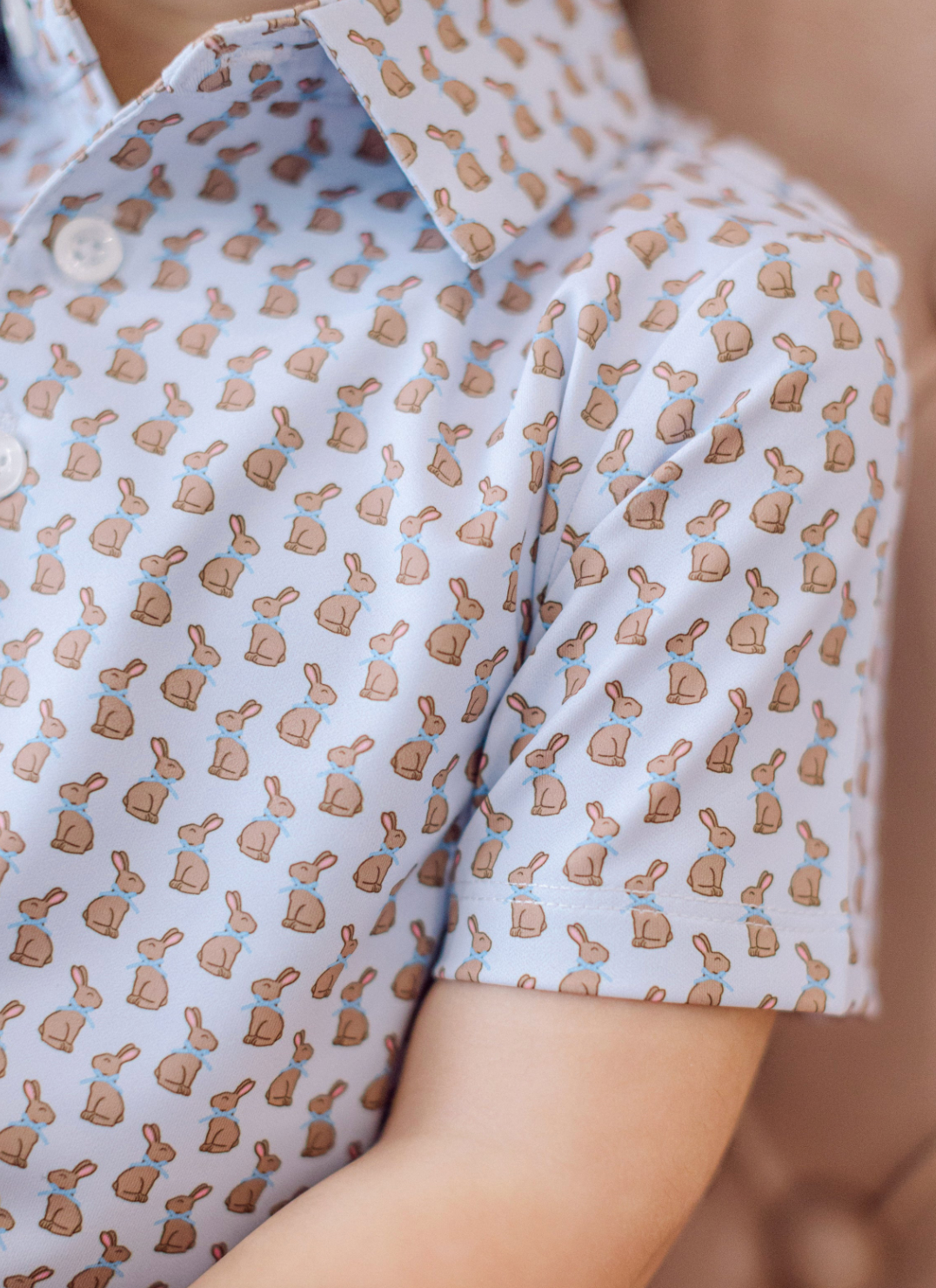 Chocolate Bunny Boys Polo