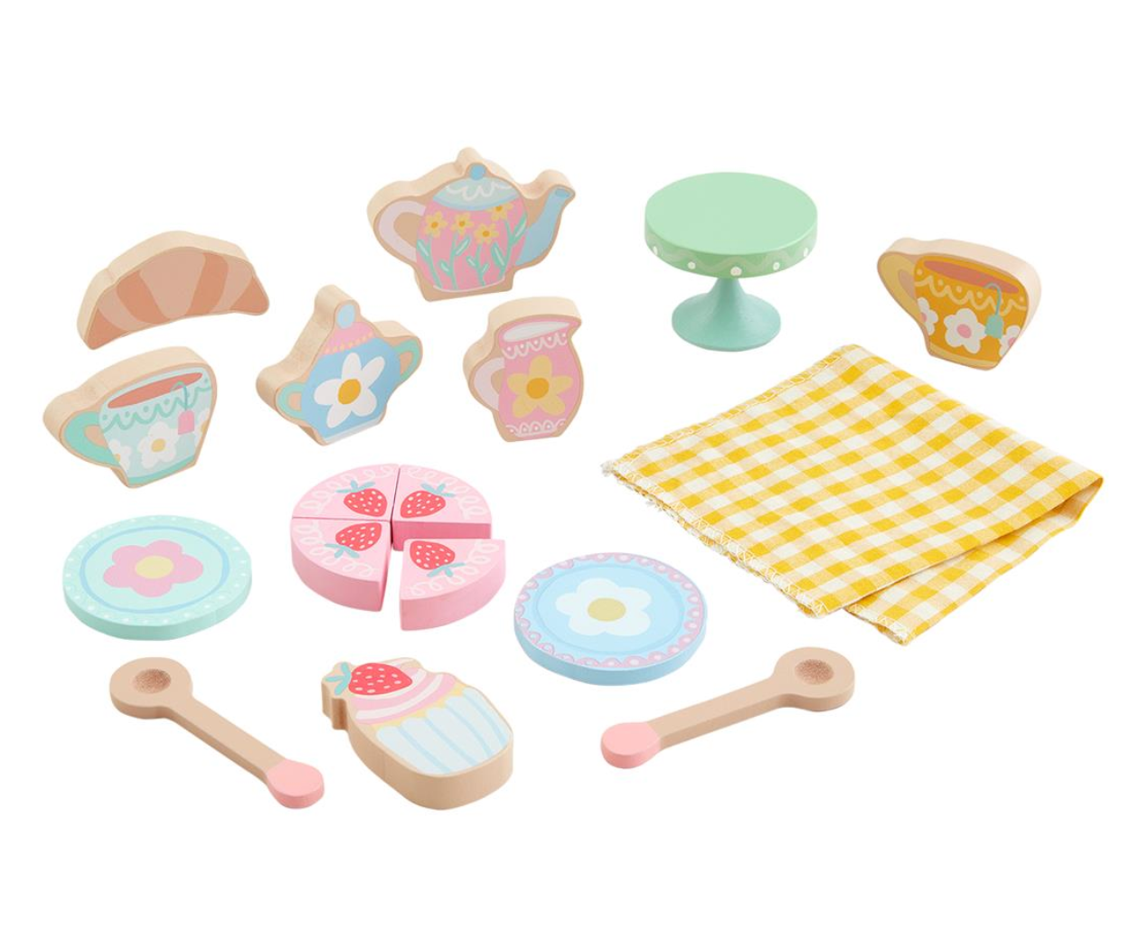 Wooden Tea Party Toy Set