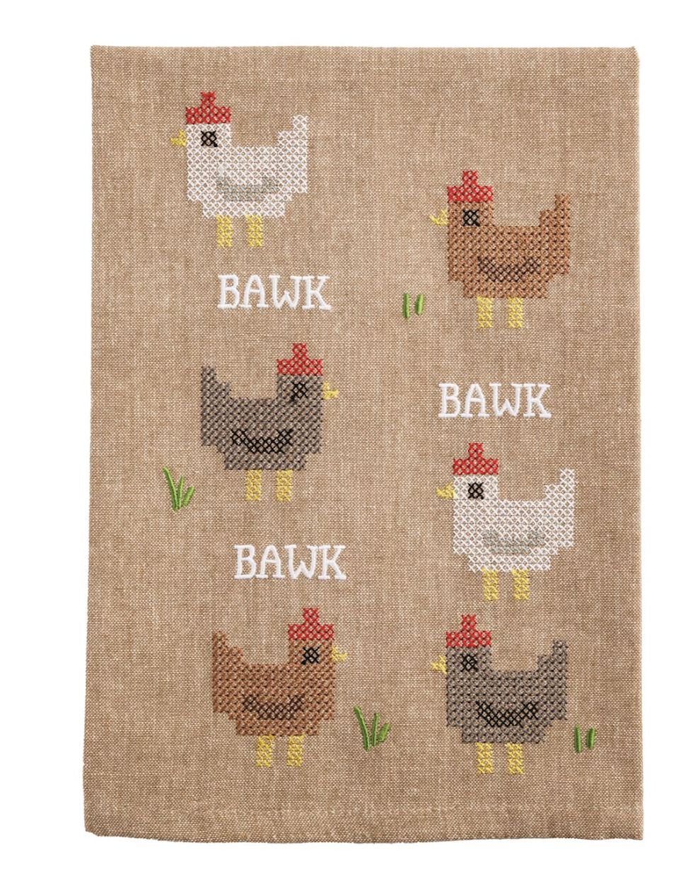 Mudpie Farm Needle Point Towels