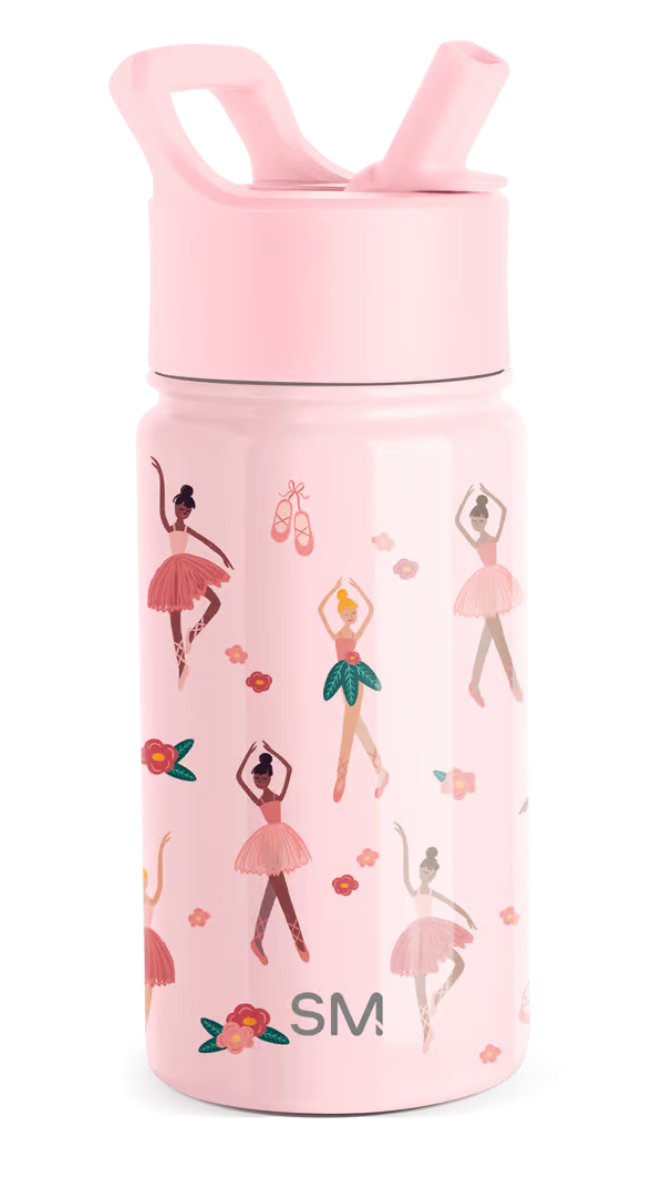 Summit Kids Water Bottle with Straw Lid 14oz