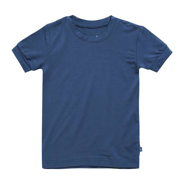 Colorful Navy Short Sleeve viscose PJs