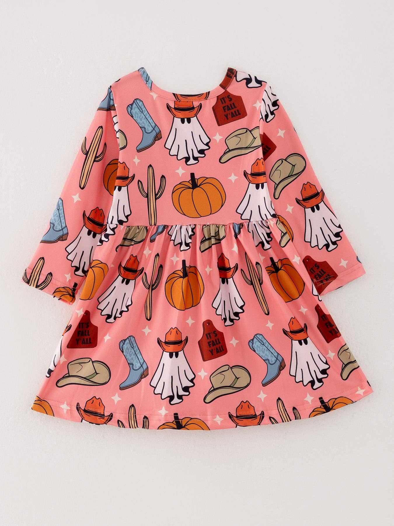 Halloween Girls Print Dress