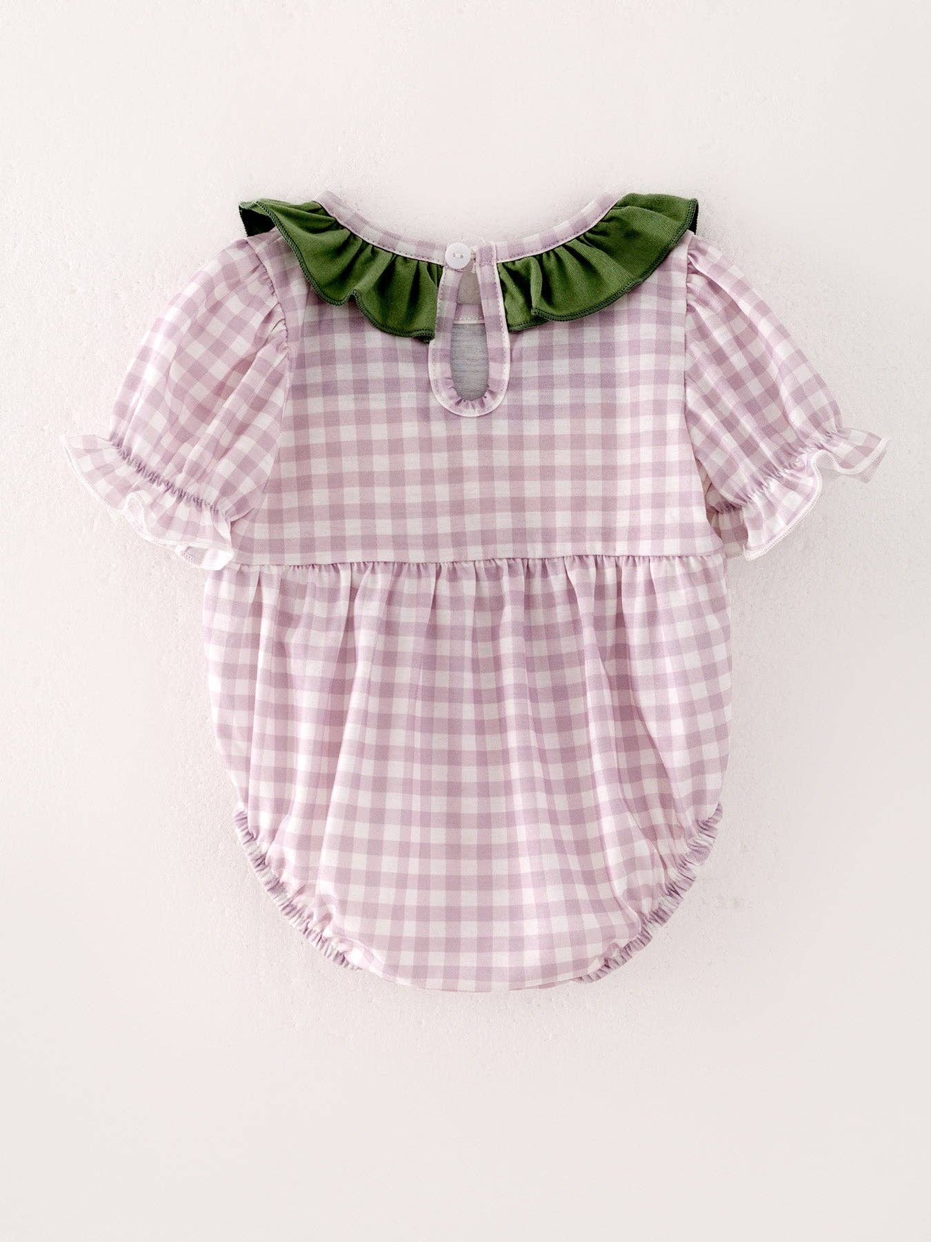 Rylee Faith Designs - Halloween Girls Pumpkin Chenille patches Romper