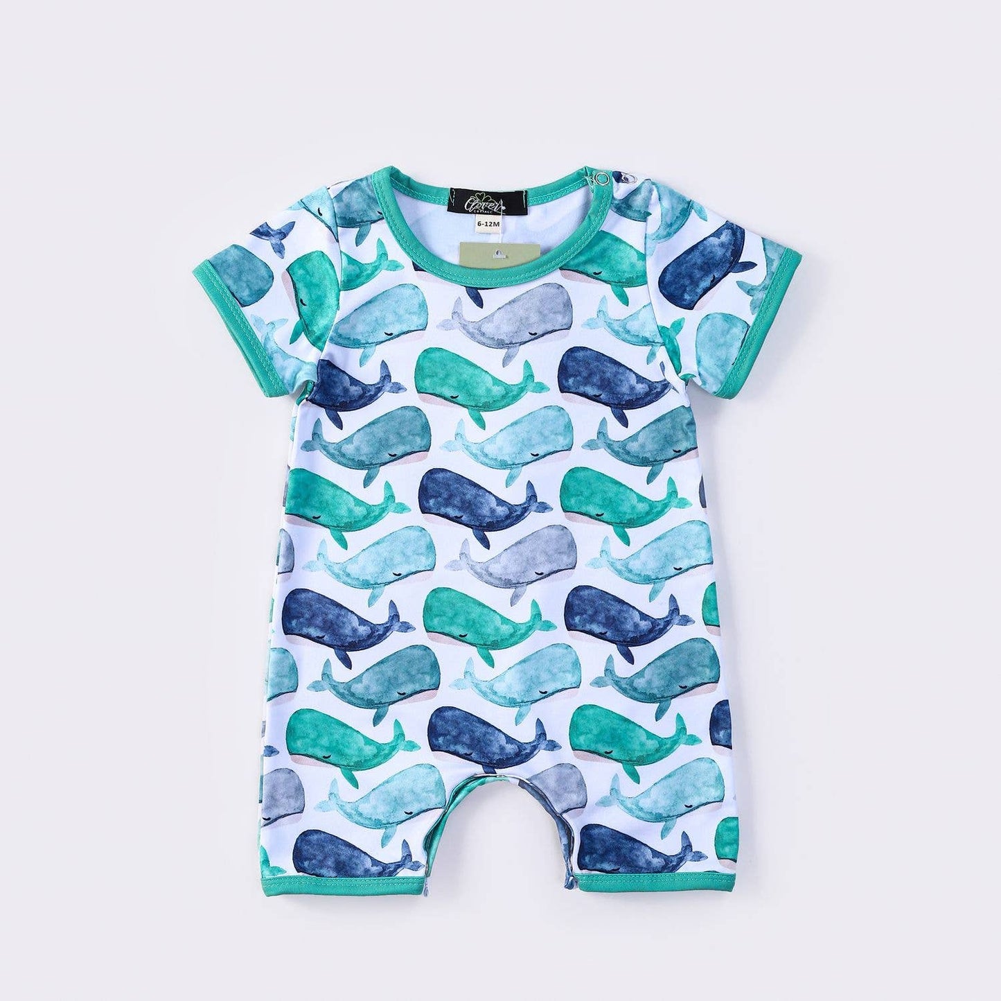 Whale Boy Romper