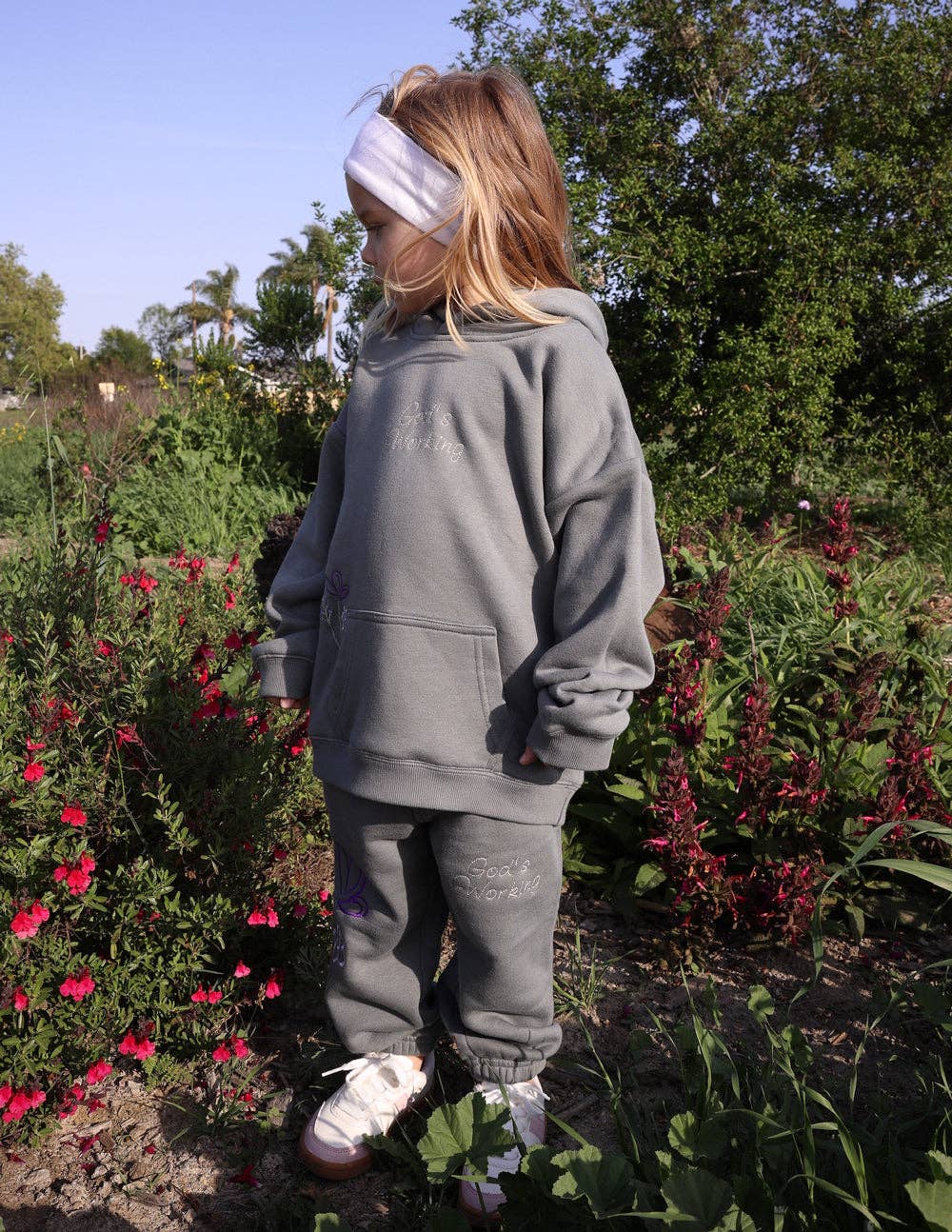 Elevated Faith - God's Still Working Kids Hoodie