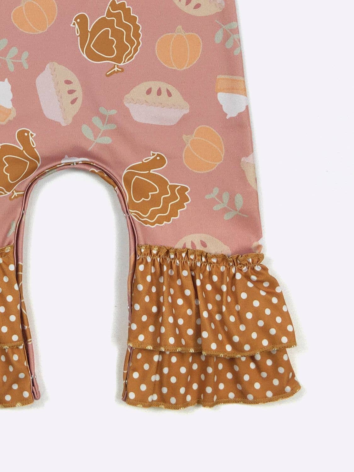 Clover Cottage - Thanksgiving Favorites Baby Romper