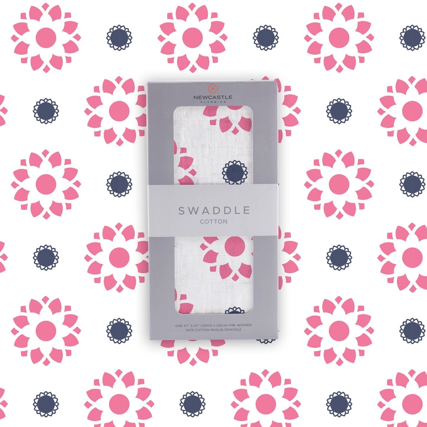 Newcastle Classics - Primrose Indigo Swaddle