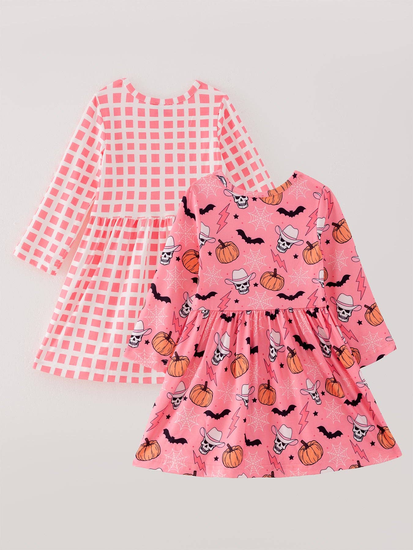 Halloween Girls Print Dress