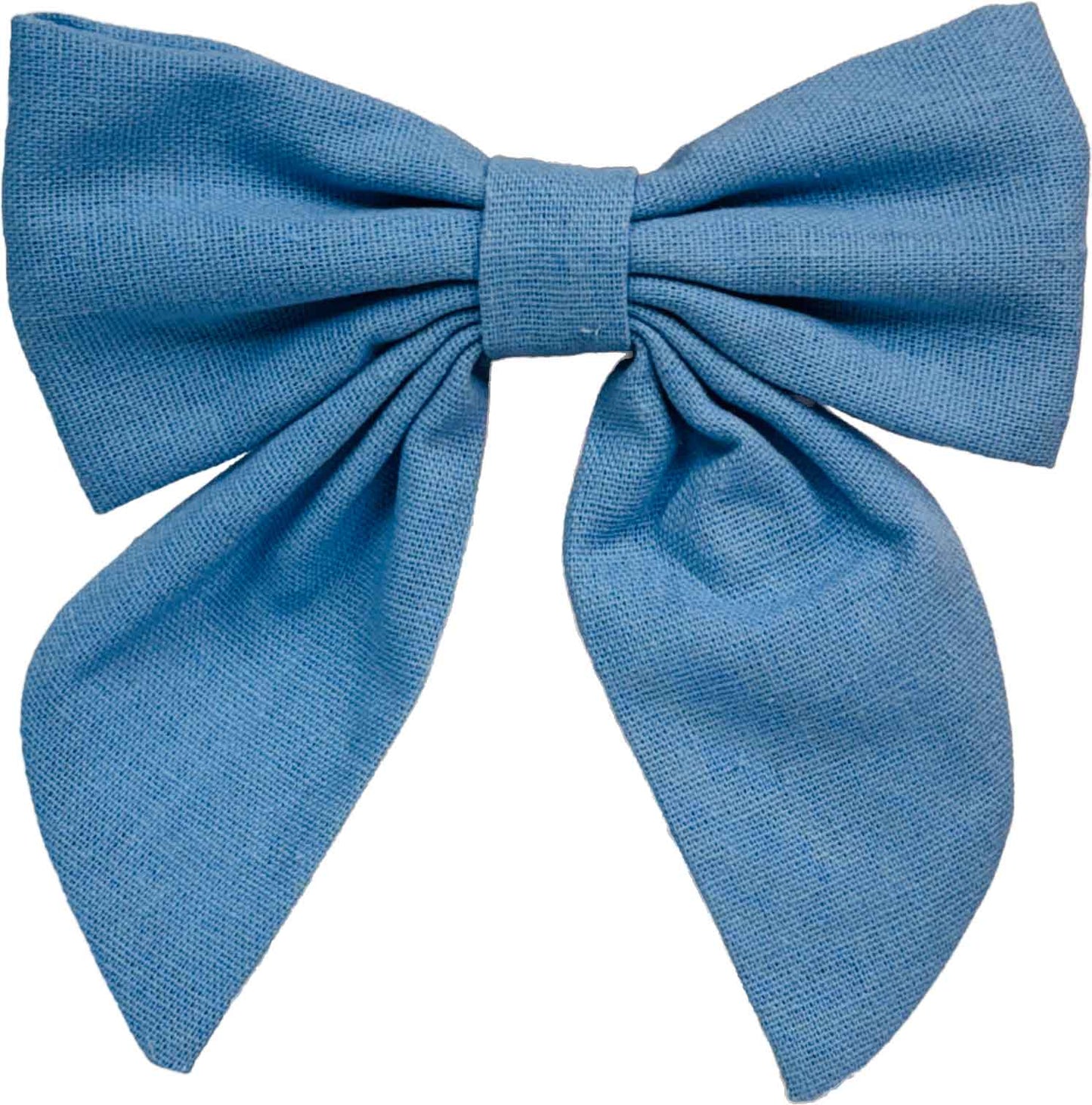 Beau Bottles - Beau Bottles Blue Linen Bottle Bow