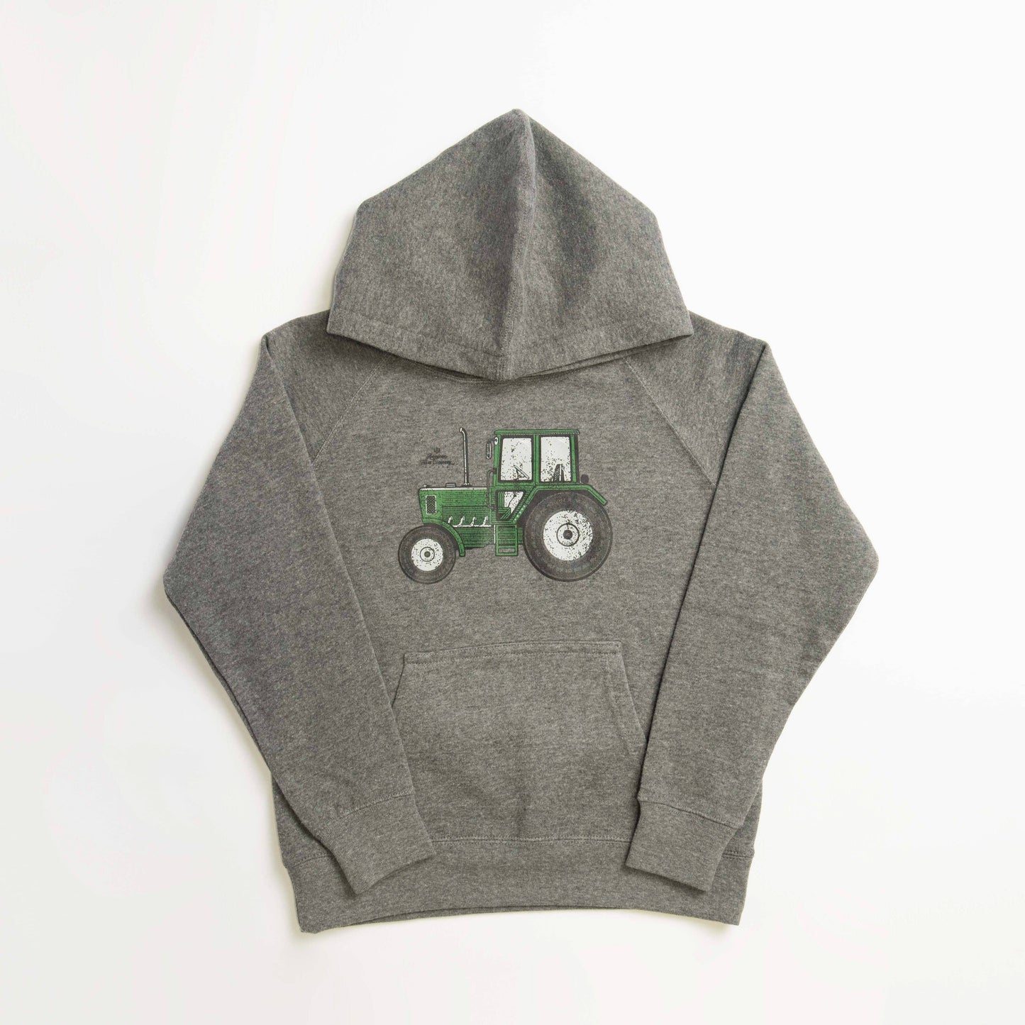 Western Green Tractor Youth & Toddler Graphic Hoodie