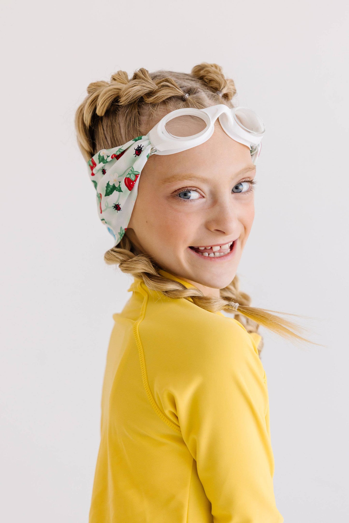 Splash Place Swim Goggles - Strawberry Fields Swim Goggles