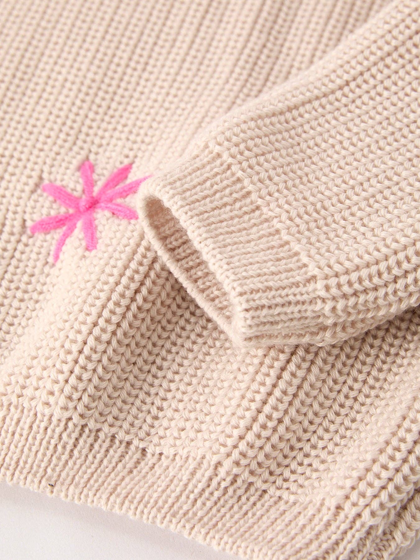 Girls Christmas Snowflake Winter Pullover Sweater