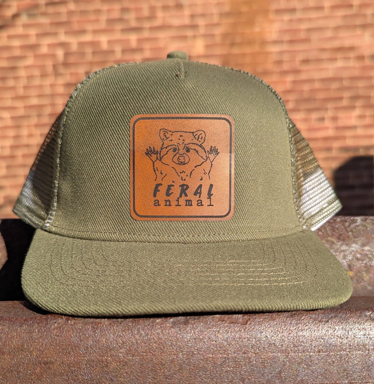 "Feral Animal" Trucker Hat for Outdoor Nature Kids