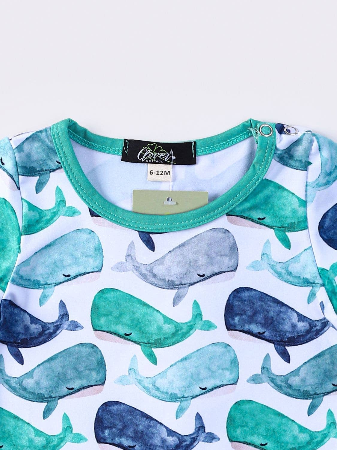 Whale Boy Romper