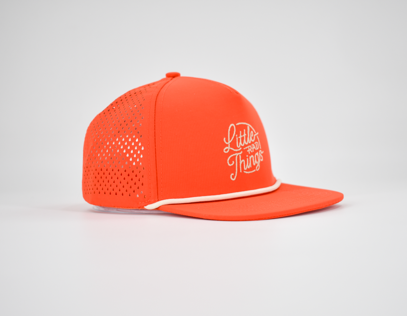Little Rad Things - Orange Crush Waterproof Snapback Hat