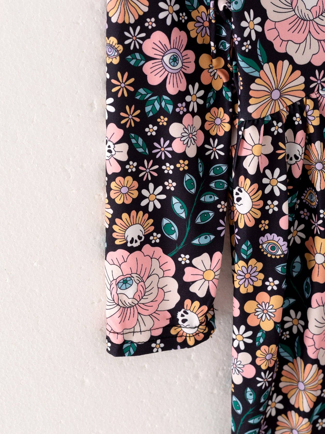 Girls HalloweenFloral Print Dress
