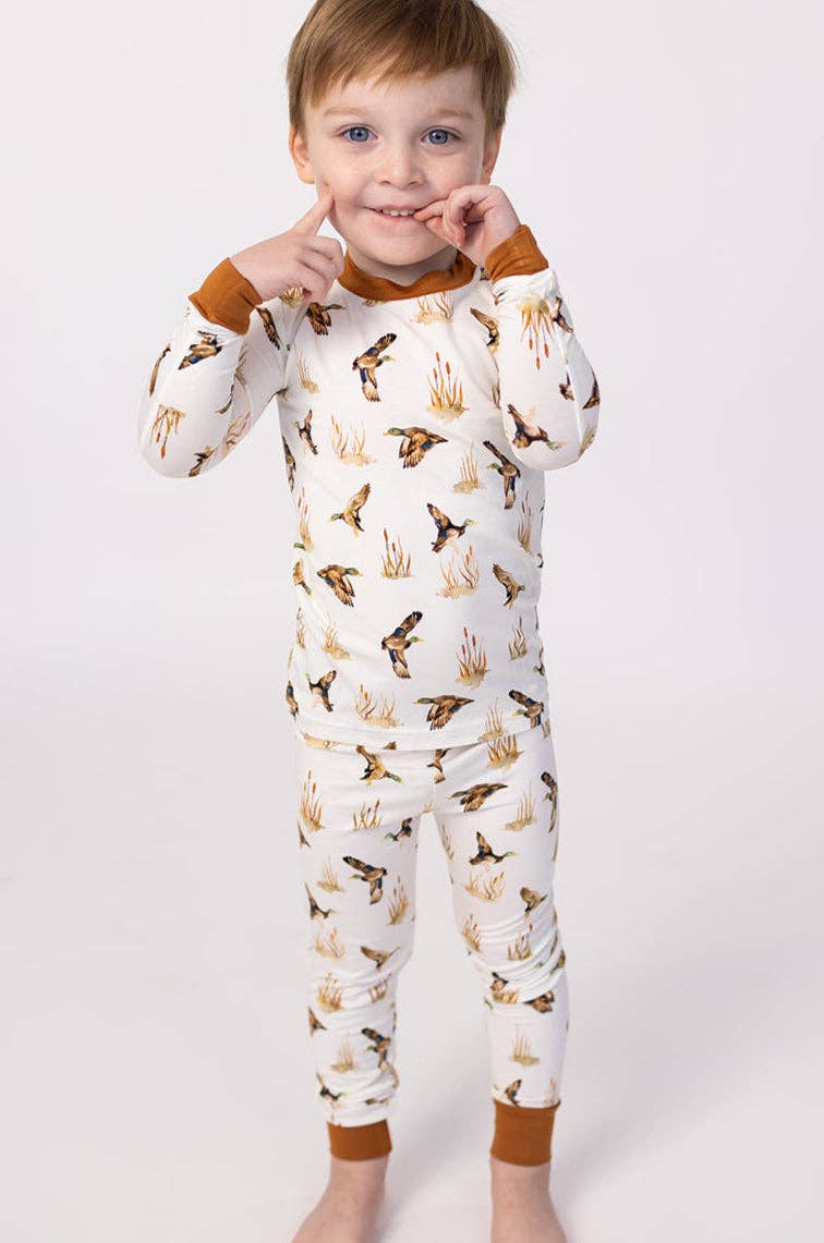 Southern Slumber - Ducks 2 Piece Bamboo Pajama Set