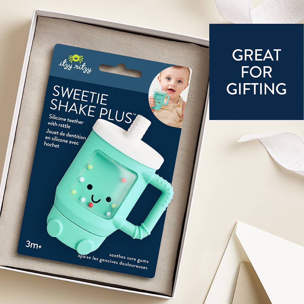 Itzy Ritzy - *NEW* Sweetie Shake Plus™ - Teething + Rattle Toy