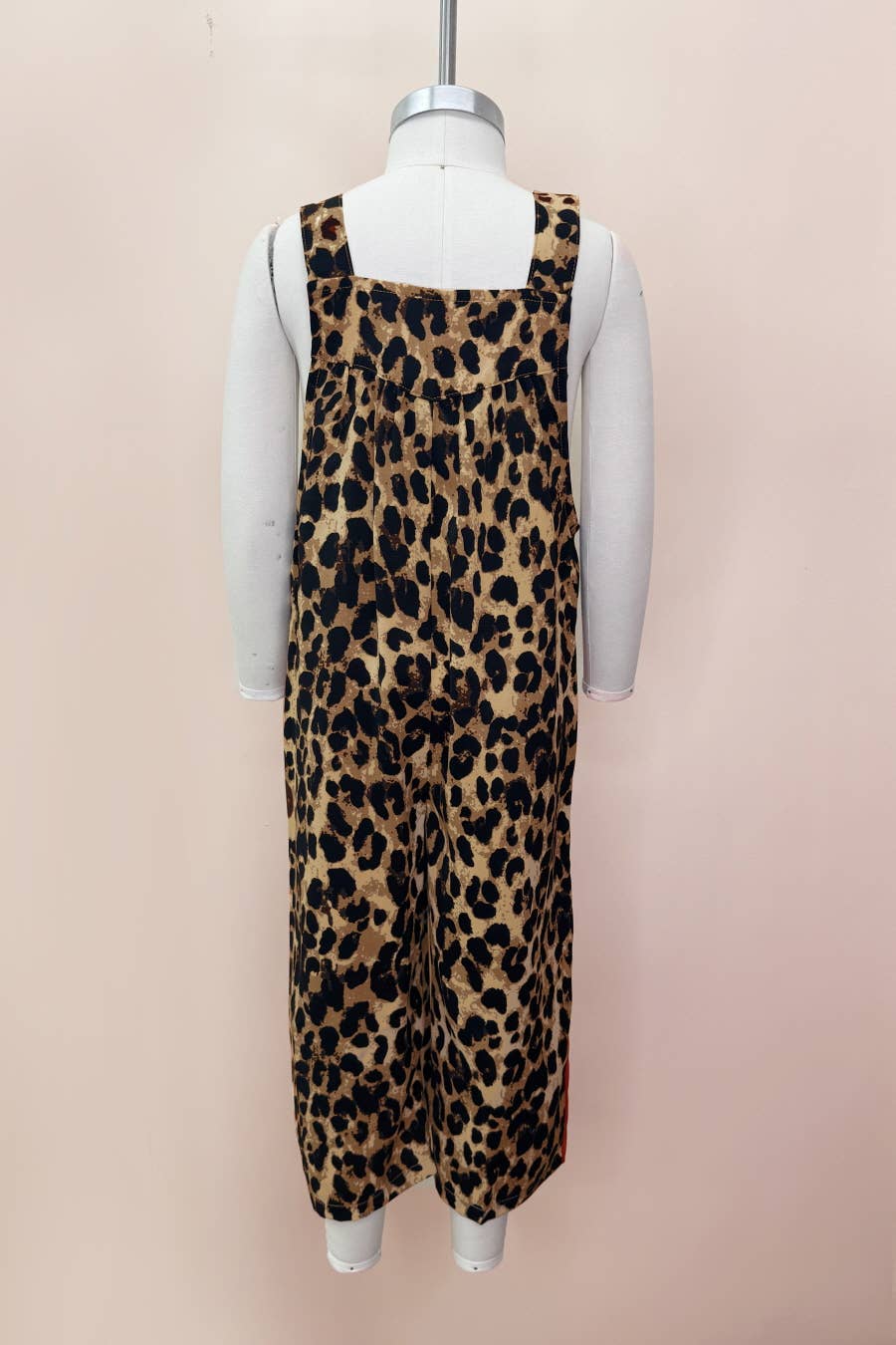 Kids Leopard Printed Overall Jumpsuit