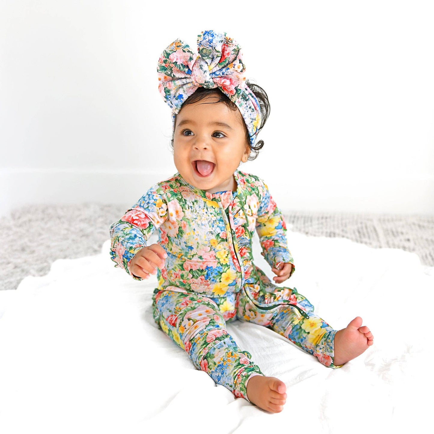 Joanna HEADWRAP Baby Toddler Floral Hair Accessories