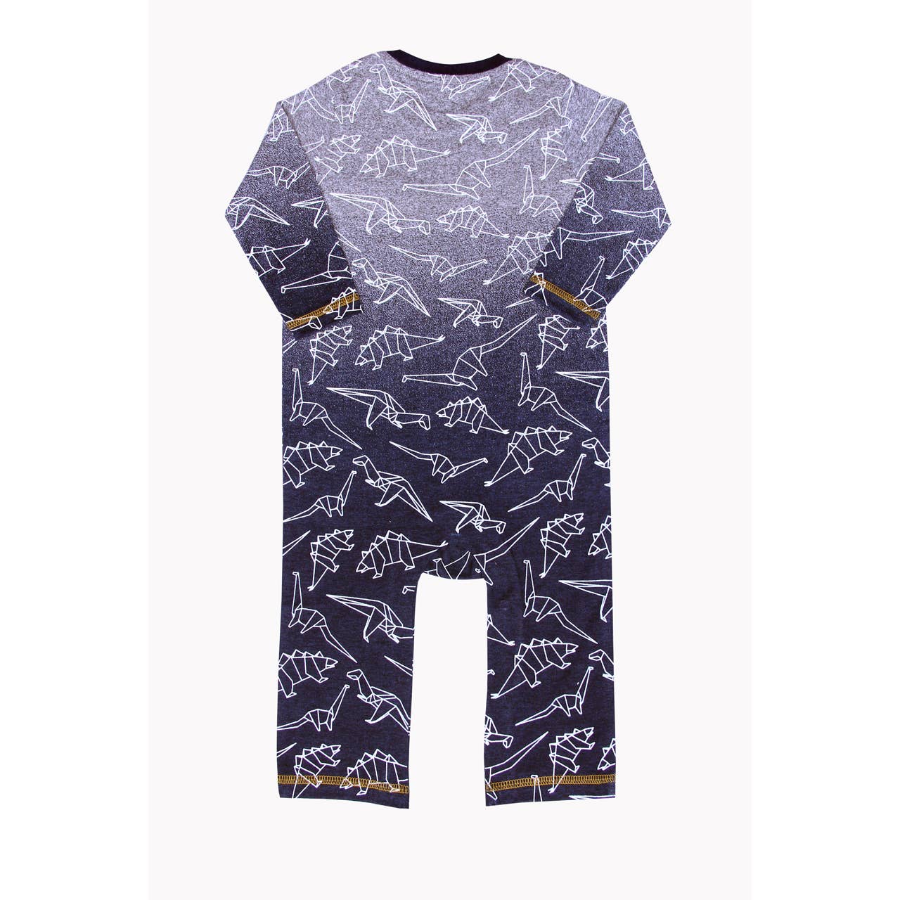 Bear Camp - Hendrix Printed Henley Romper Baby